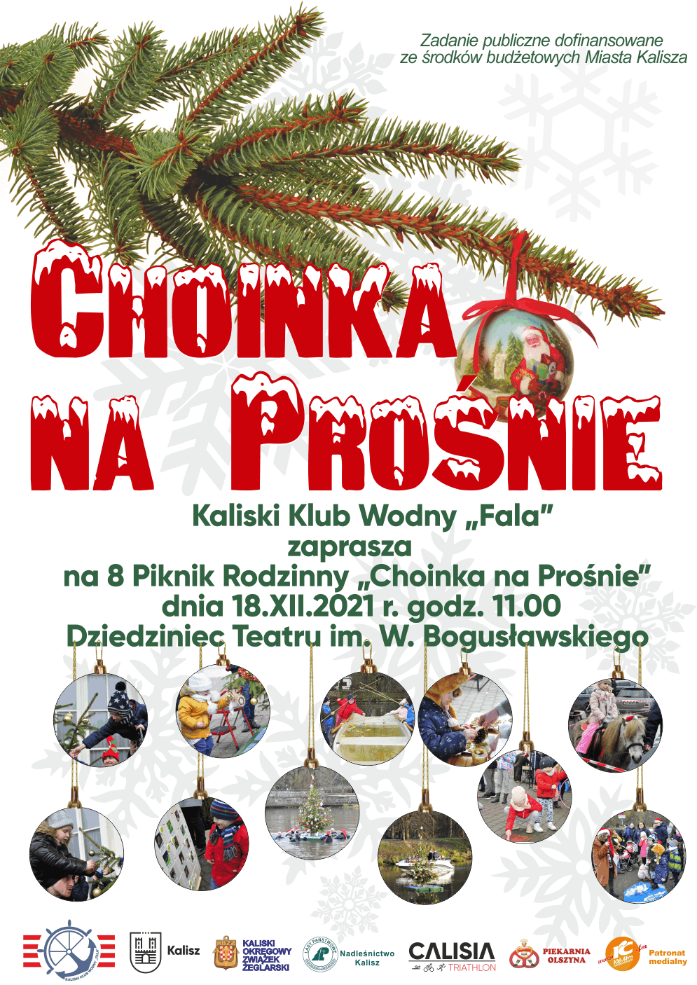 Plakat choinka 2021 B2